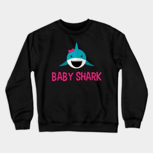 Baby Shark (Pink) Crewneck Sweatshirt